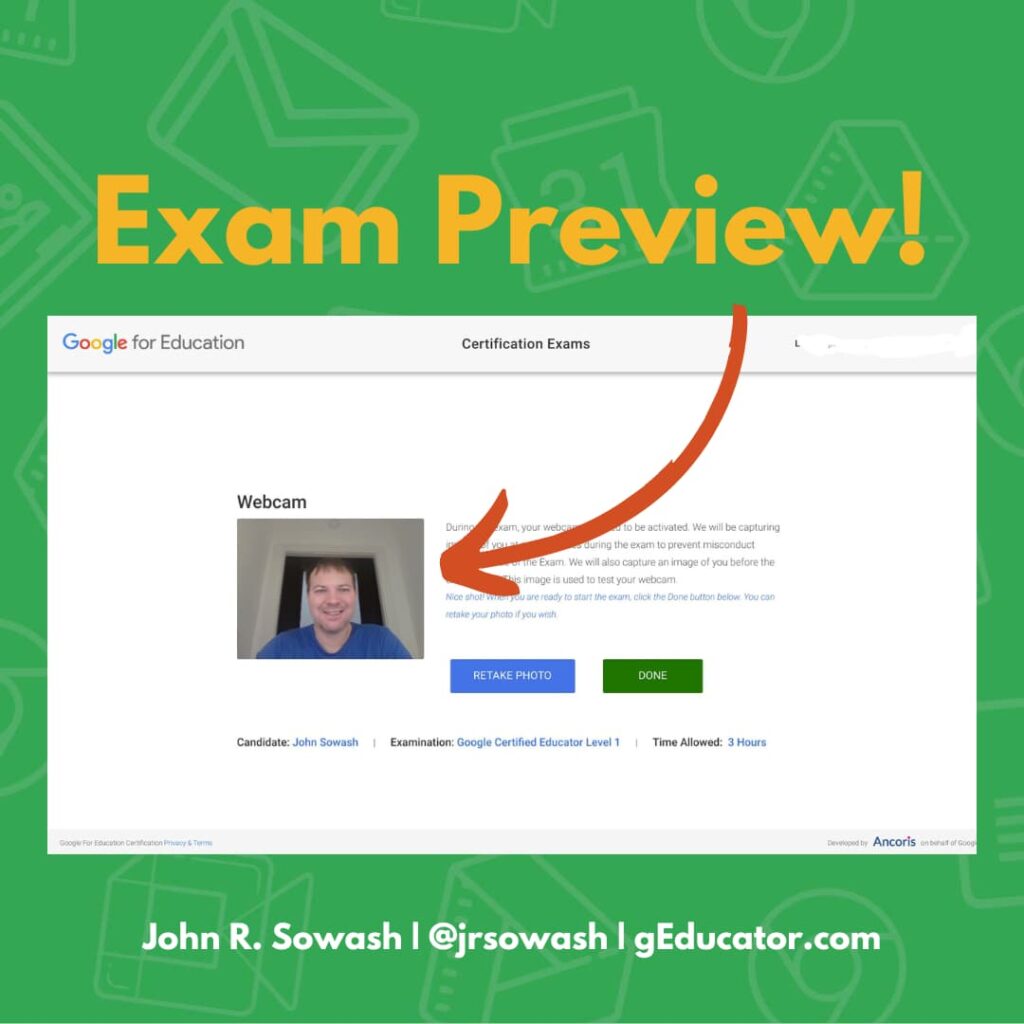 Google Educator exam preview Google Certification Academy