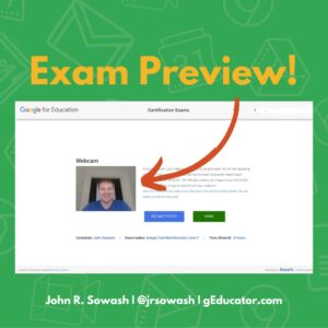 Google Educator exam preview