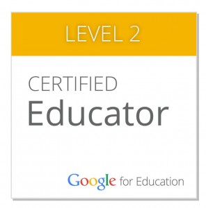 Google Certified Educator - Level 2